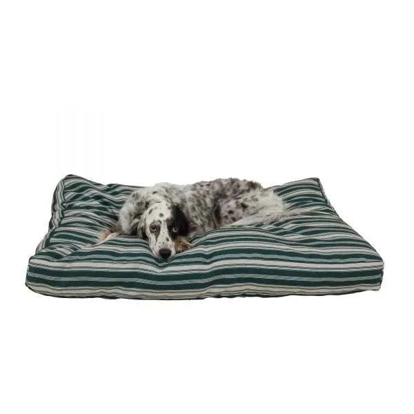 Outdoor Pet Bed | Indoor Flat Dog Bed | Carolina Pet Striped Jamison