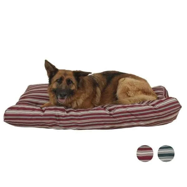 Outdoor Pet Bed | Indoor Flat Dog Bed | Carolina Pet Striped Jamison 1