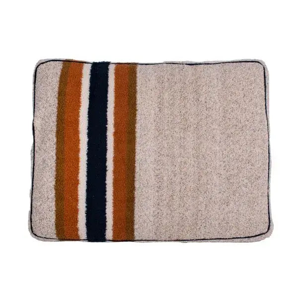 Shinola Dog Bed | Shinola Stripe Napper Pillow Dog Bed - Oatmeal 5