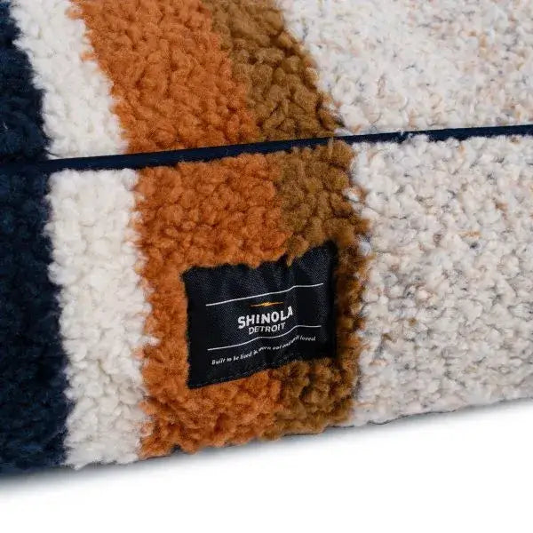 Shinola Dog Bed | Shinola Stripe Napper Pillow Dog Bed - Oatmeal 7