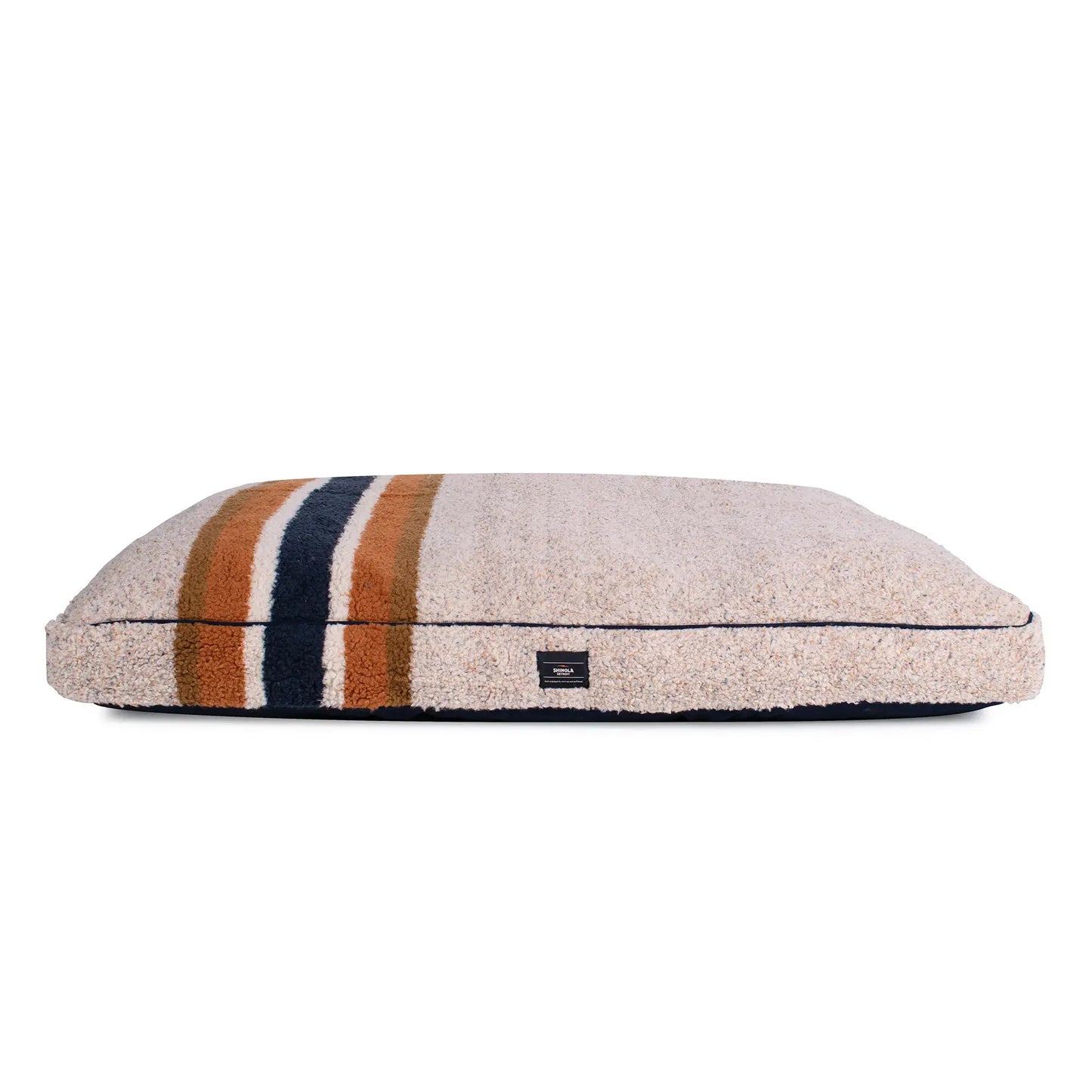 Shinola Dog Bed | Shinola Stripe Napper Pillow Dog Bed - Oatmeal 3