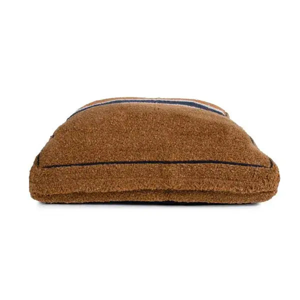 Shinola Dog Bed | Shinola Stripe Napper Pillow Dog Bed - Brown 6