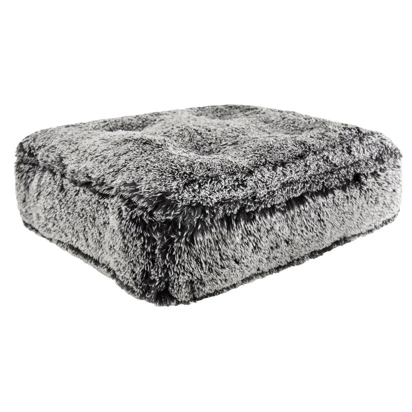 Bessie and Barnie Rectangle Dog Bed - Midnight Frost | Pet Pillow Bed 1