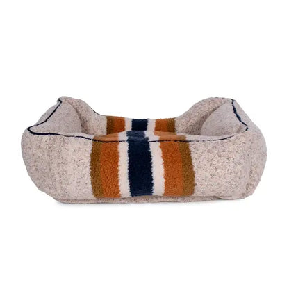 Shinola Pet Kuddle Bolster Style Dog Bed- Oatmeal | Bolster Pet Bed 3