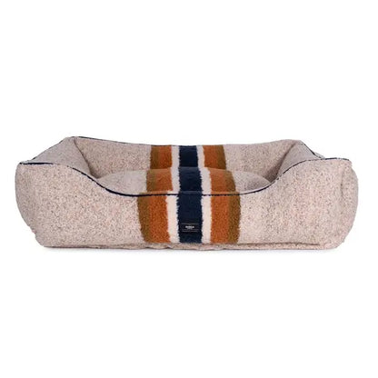 Shinola Pet Kuddle Bolster Style Dog Bed- Oatmeal | Bolster Pet Bed 8