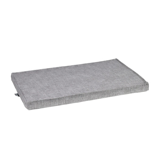 Bowsers Moderno Dog Crate Mat | Modern Dog Crate Bed - Allumina (Grey)