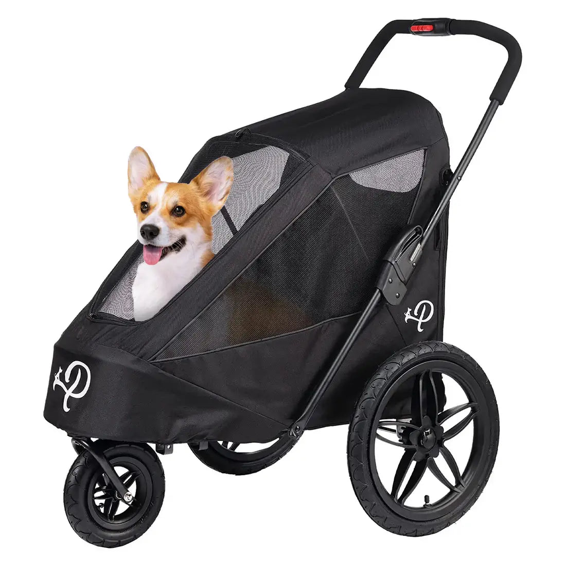 Petique Breeze Pet Jogger- Green | Jogging Dog Stroller | Pet Bike Trailer 2