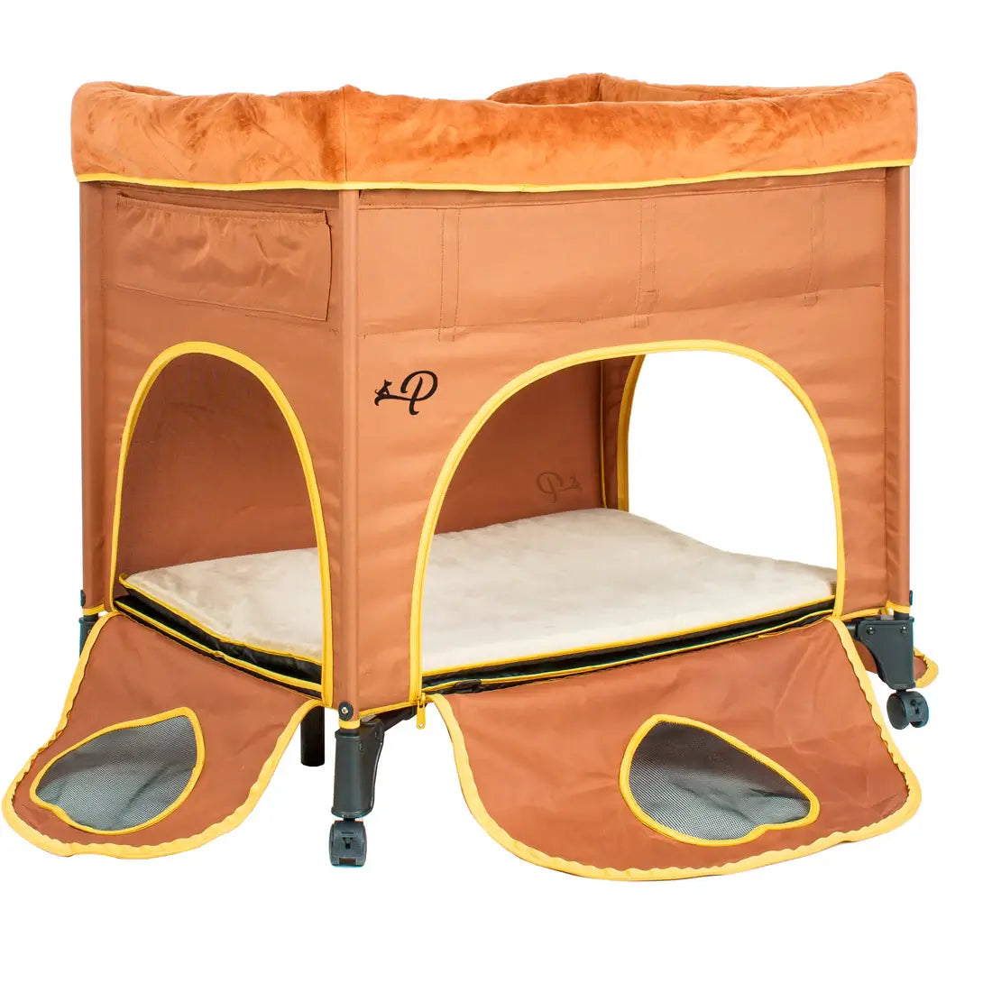 Petique Bedside Lounge Pet Bed- Lion's Den | Raised Bunk Bed for Pets 3