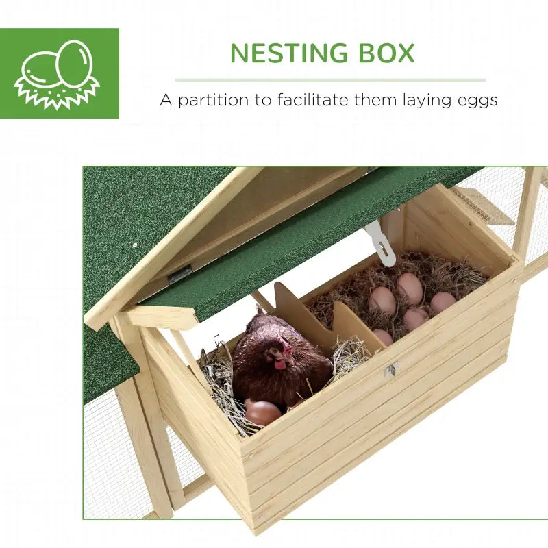 Best Large Chicken Coop for backyard | Large Hen House with Double Run 6