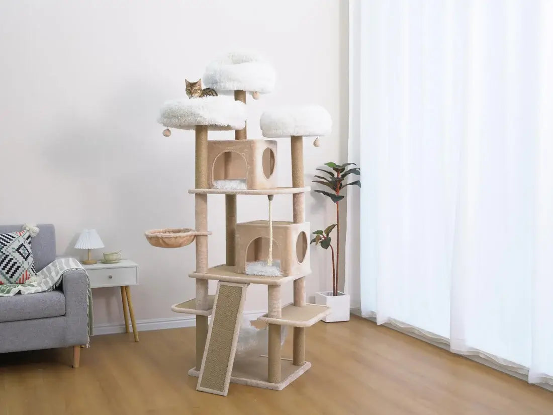 Catry Castle Deluxe 7 Level Cat Tree | Cat Tower 8