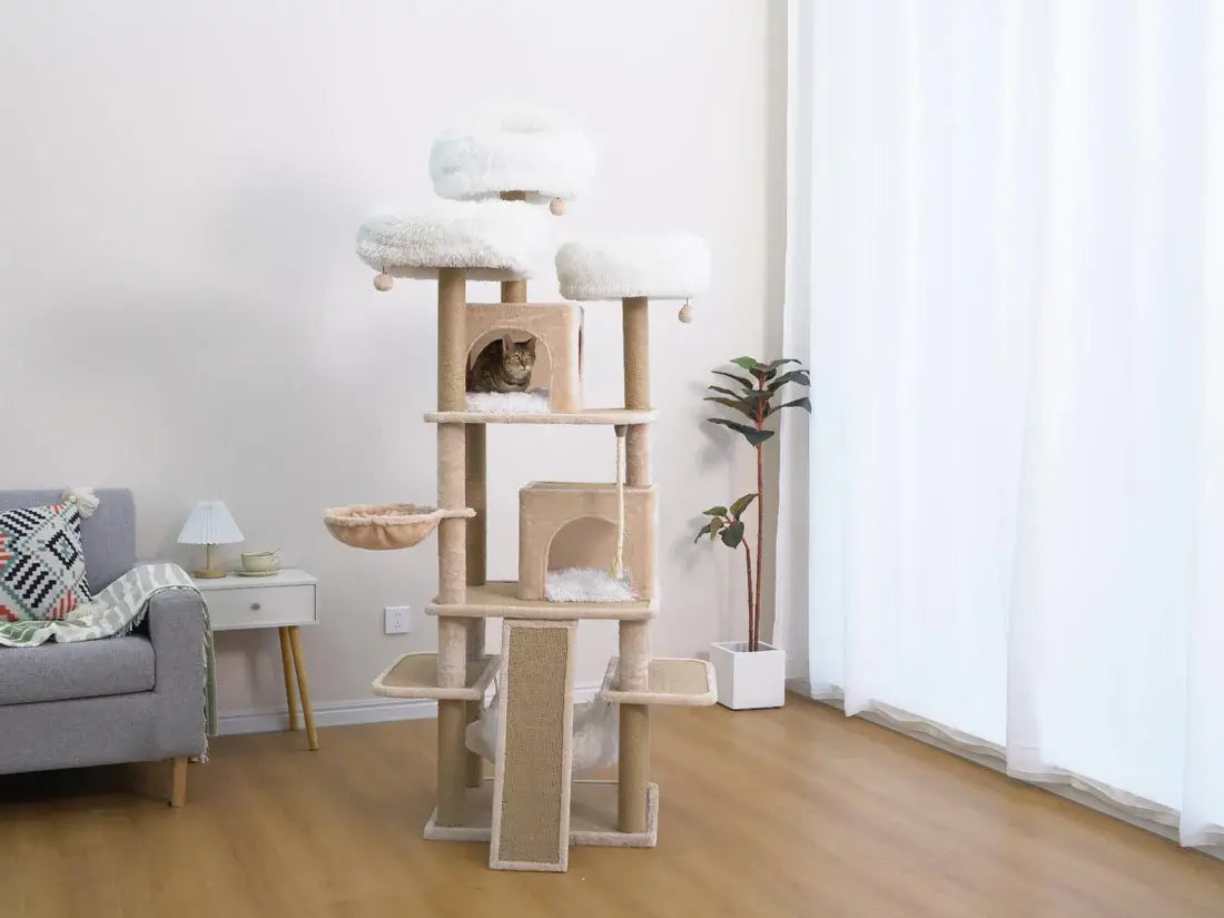 Catry Castle Deluxe 7 Level Cat Tree | Cat Tower 1