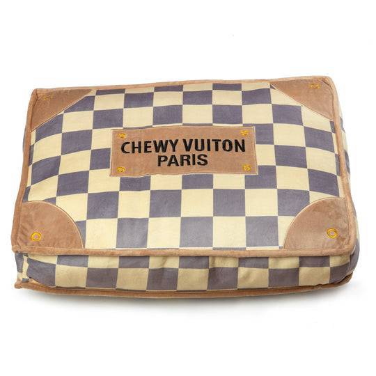 Checker Chewy Vuiton Bed - A Bunny Good Time