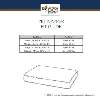 Rectangle Dog Bed | Large Dog Bed | Pendleton- Acadia National Park 6