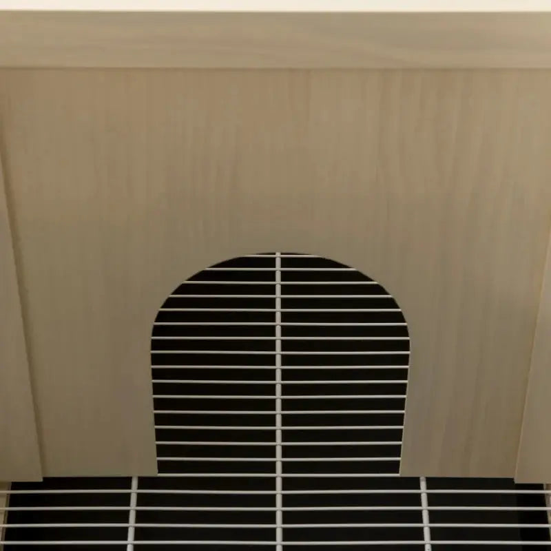 PawHut Indoor Rabbit Hutch-Furniture Style | Guinea Pig Cage Hut