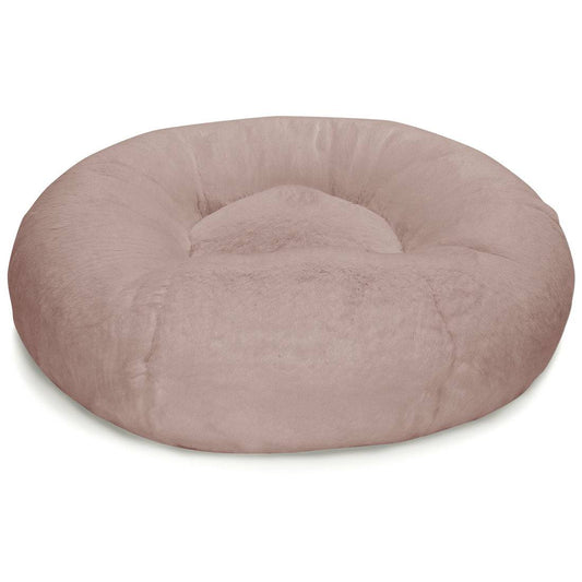 Susun Lanci Design- Rosewood Spa Plush Round Bed - A Bunny Good Time