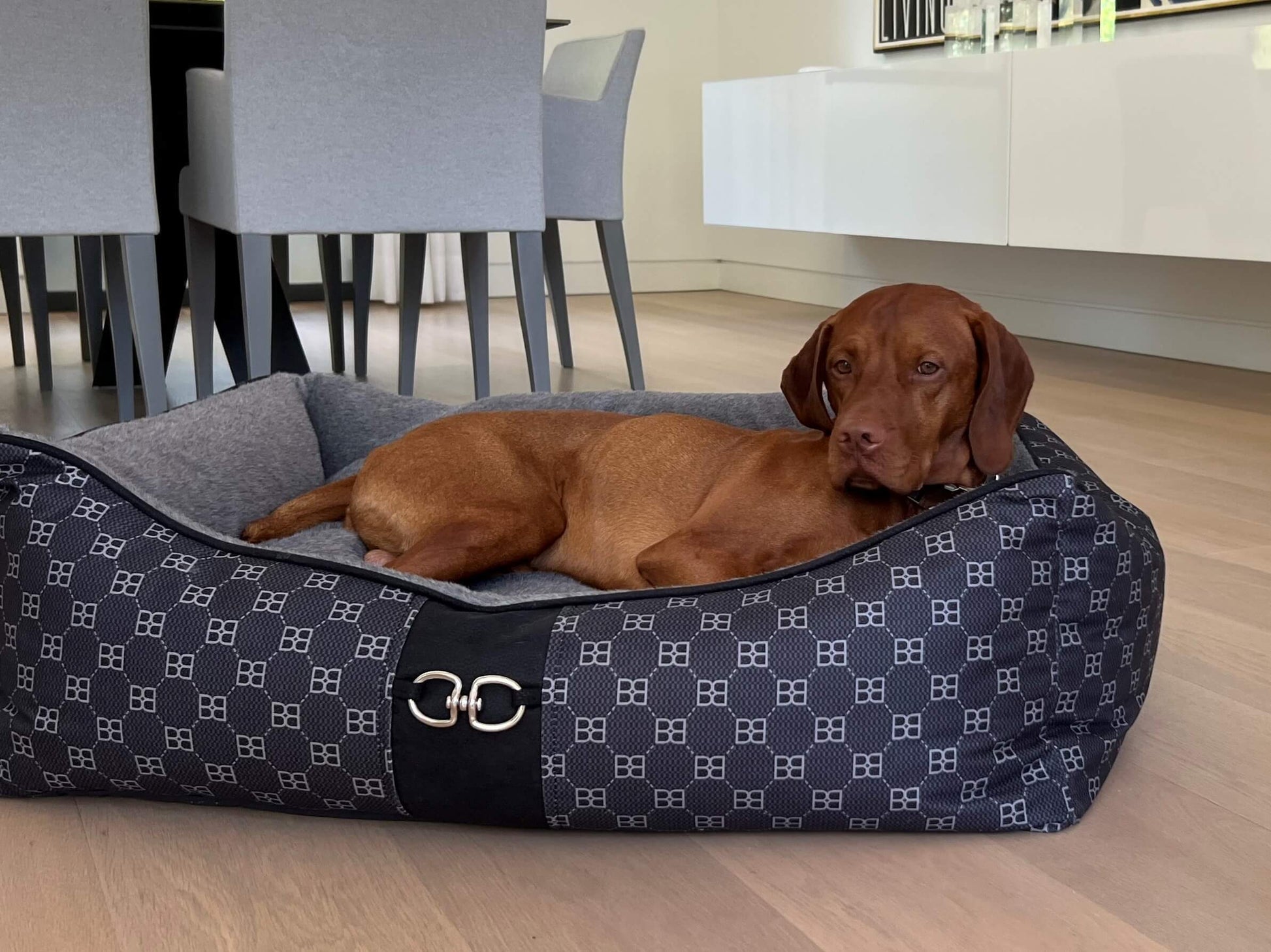 Dog Bed | Bowsers Pet Products Signature Scoop Dog Bed- Noir