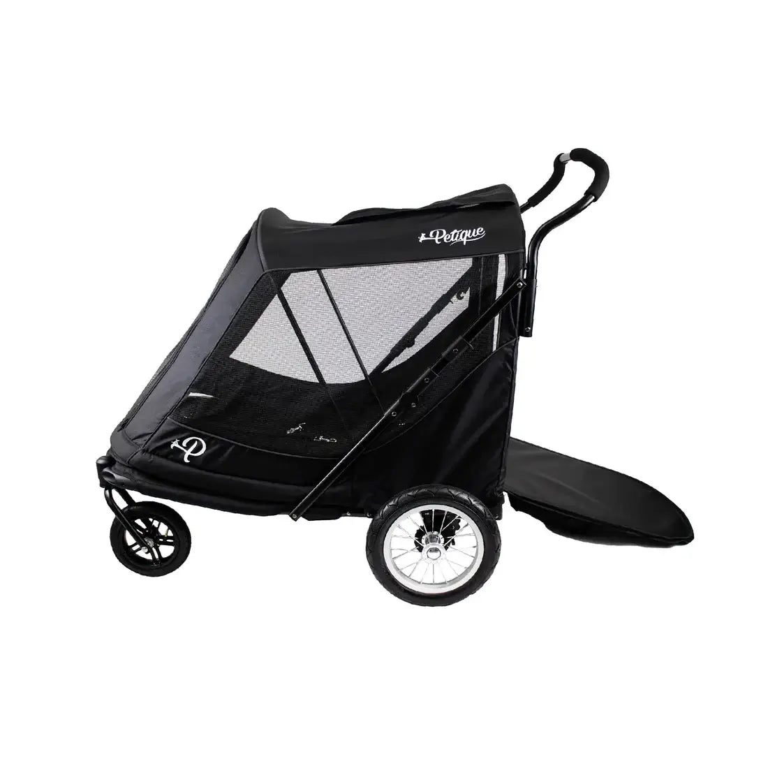 Petique Apollo Elite Pet Stroller w/ Tire Pump | Large Dog Stroller for Senior and Disabled Pets 7