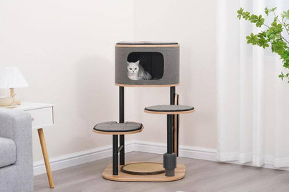 PetPals Starbz is our stylish Industrial Design with multiple functions making it perfect for your cat. 