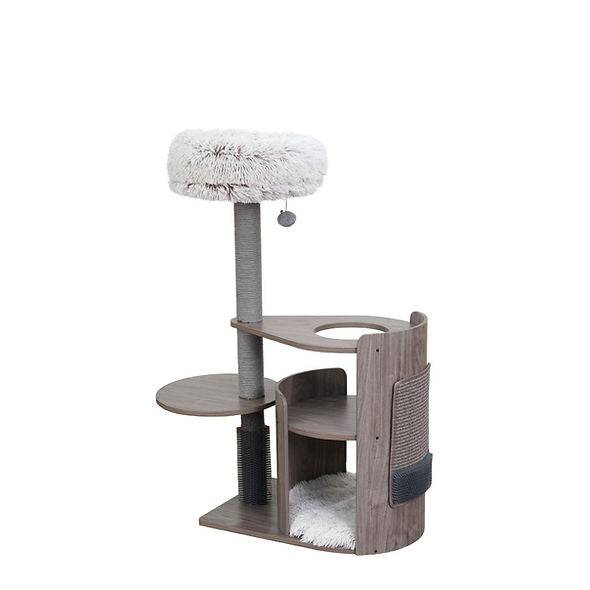 PetPals Cullen - Arc Modern Multi-Activity Cat Tree - A Bunny Good Time