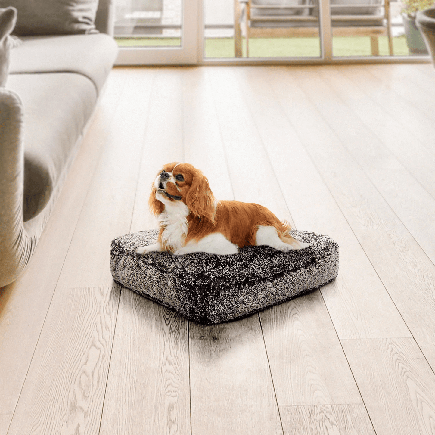 Bessie and Barnie Rectangle Dog Bed - Frosted Willow | Pet Pillow Bed 4