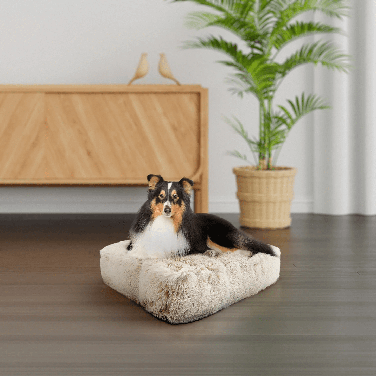 Bessie and Barnie Rectangle Dog Bed- Blondie | Rectangle Pet Bed 3