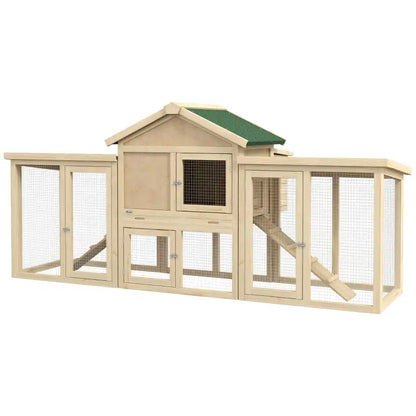 Best Large Chicken Coop for backyard | Large Hen House with Double Run