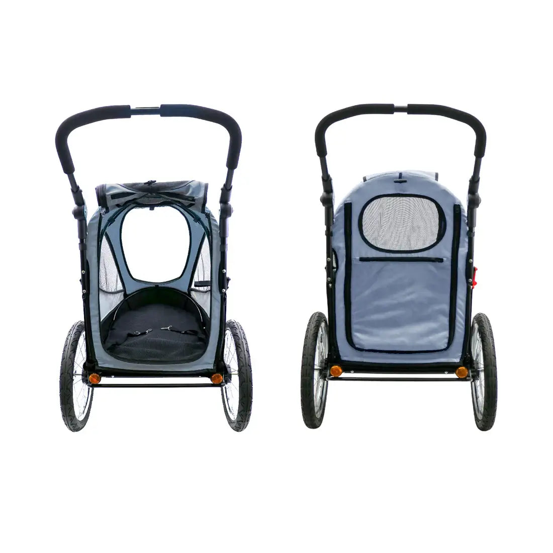 Petique Trailblazer Pet Jogger - Space Gray | Jogging Dog Stroller 2