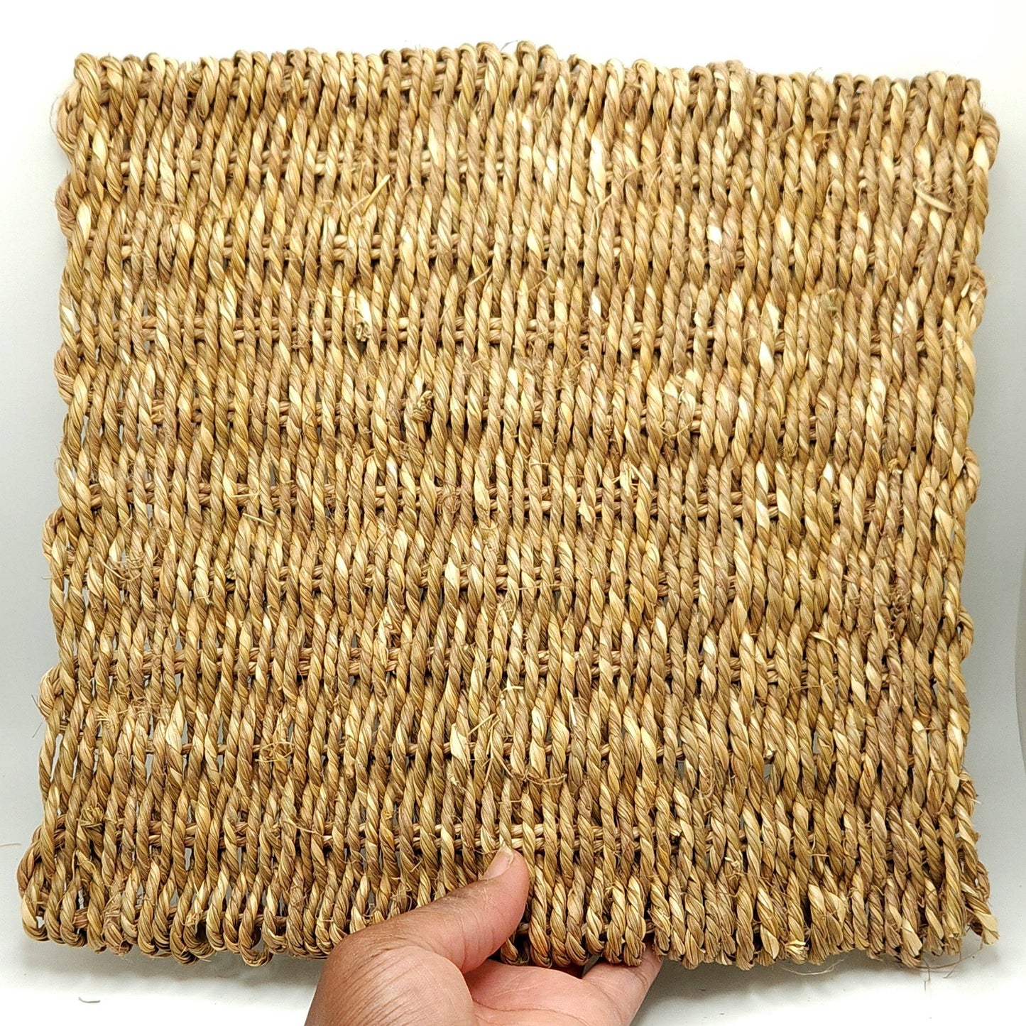 11x11 Seagrass Mat - Cage Liner - Small Animal Bedding - A Bunny Good Time