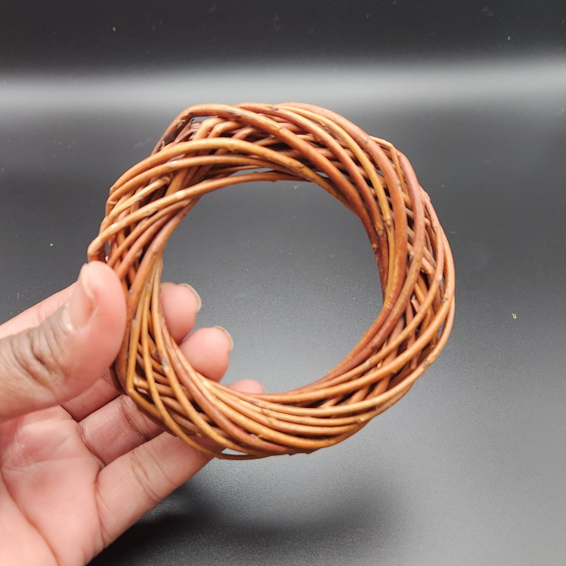 Large Natural Willow Ring | Chew Toy and Small Animal Enrichment Toy for your Rabbit, Guinea Pig, Chinchilla, Rat or Sugar Glider - A Bunny Good Time