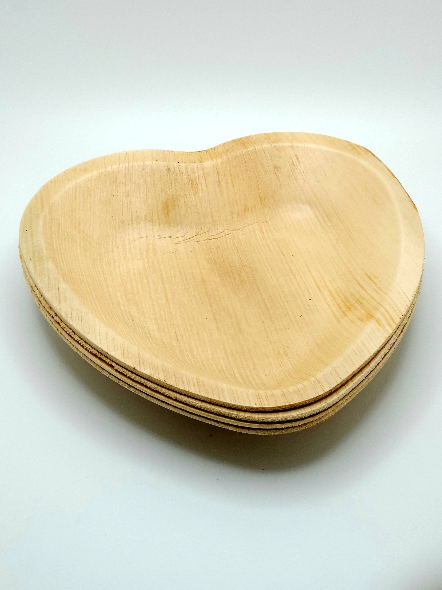 Heart Shape Palm Leaf Bowl - Chew Toy and Treat for Bunny Rabbit and Other Small Animals | Natural Boredom Breaker and Treat (2 per pack) - A Bunny Good Time