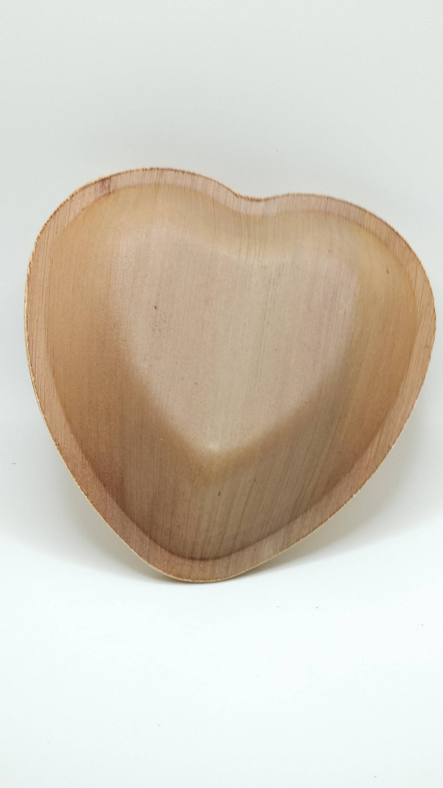 Heart Shape Palm Leaf Bowl - Chew Toy and Treat for Bunny Rabbit and Other Small Animals | Natural Boredom Breaker and Treat (2 per pack) - A Bunny Good Time